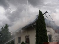 Wohnhausbrand in Schleife
