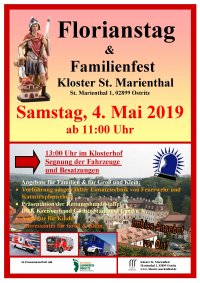 Plakat Florianstag Ostritz am 04.05.2019